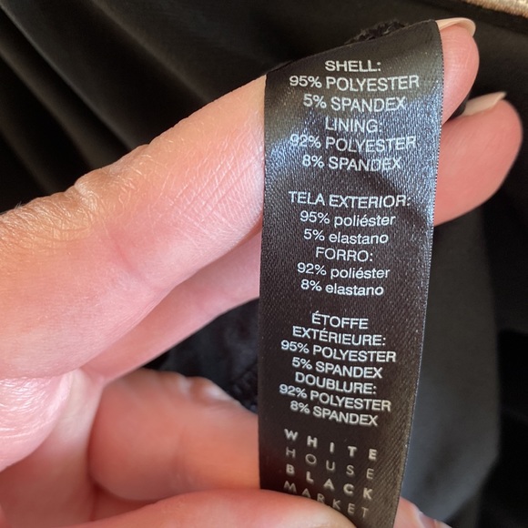 White House Black Market black dress with jewel details - Picture 7 of 11